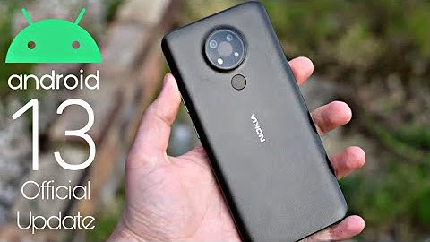 Nokia 3.4 Android 13 Update