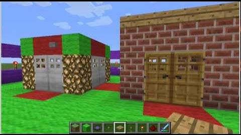 Double Door Mod v3.2 - Update for 1.2.3 release (Minecraft)