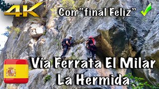 Vía Ferrata El Milar 4K 🧗🏽♀️La Hermida Cantábria