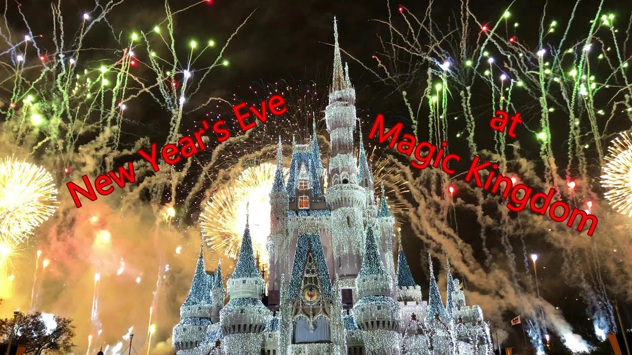 New Year's eve at Magic Kingdom I Themeparks and more