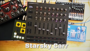 Ik heb de Novation Launch Control XL3 geprobeerd als hardwarehub in een Dawless-opstelling