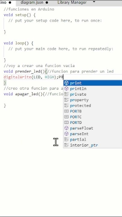 Funciones void(sin retorno) en Arduino - YouTube