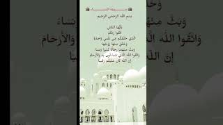 Surah Al_nisha Quran ❤️🌹 reaction quran ❤ tilawat beautiful voice #quranrecitation #qurantilawat