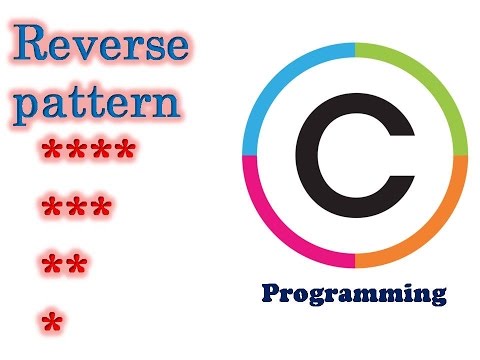 Reverse star  pattern