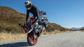 2021 Aprilia RS 660 First Ride | Review screenshot 3