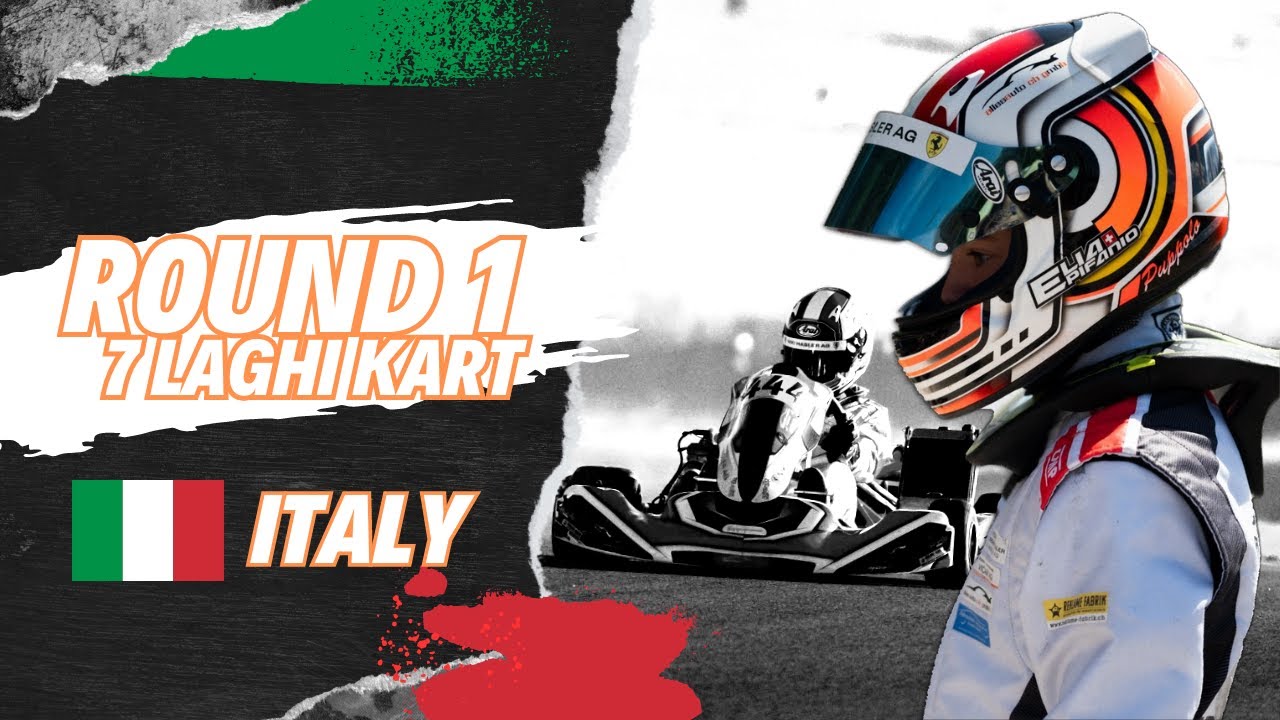 SKM 2023 | Round 1 Castelletto di branduzzo - 7 Laghi Kart Highlights