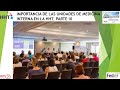 Importancia Unidades Medicina Interna para la HHT. Parte III. Dr. Ricardo Gil Sánchez