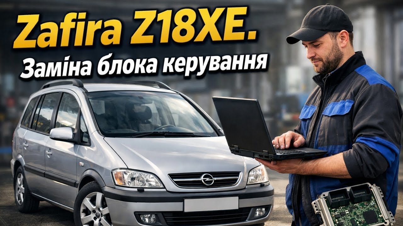 Заміна ЕБК Z18XE Opel Zafira