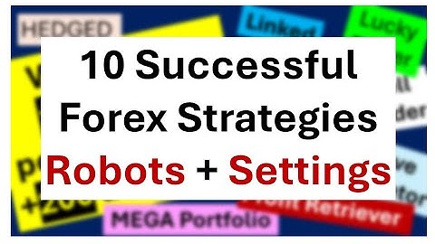 10 trading portfolios showcasing the Expert4x trading Robots!