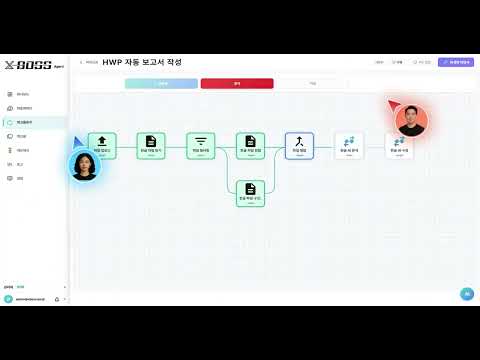엑스보스 AI 업무자동화 | 디지털워커 플랫폼 DEMO 시연 영상