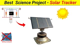 How to make Solar Tracker without Arduino || Simple Science Project || SKR Electronics Lab Profile