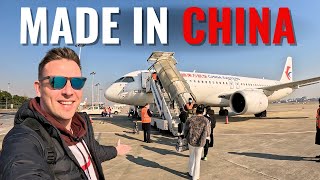 THE MADE IN CHINA PLANE  CONTROVERSIAL COMAC 919 to CHENGDU!