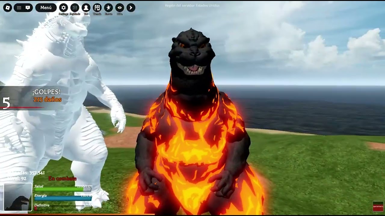 Heisei Godzilla showcase (Kaiju multiverse) Roblox