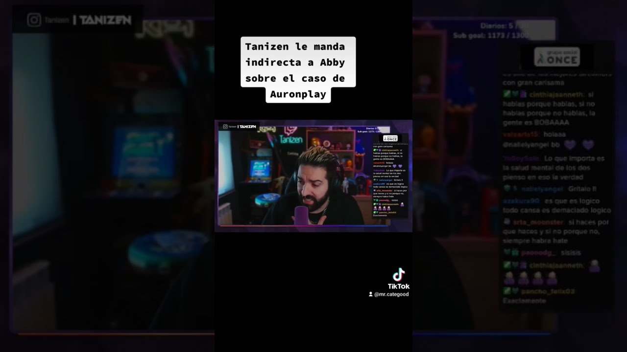 Tanizen manda indirecta a Abby 