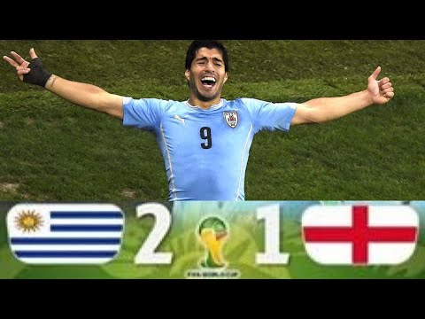 Video: Copa Mundial De La FIFA 2014: Cómo Se Jugó El Partido Uruguay - Inglaterra