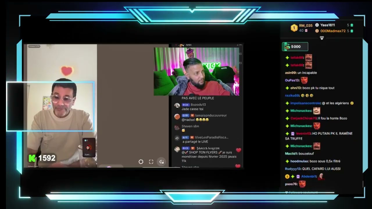 Loumani officiel   Watch Live on #kick avec Gilbert Chikli #tiktok #drama