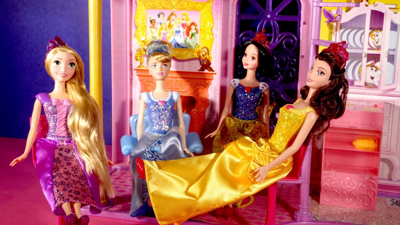 sparkle disney princess dolls