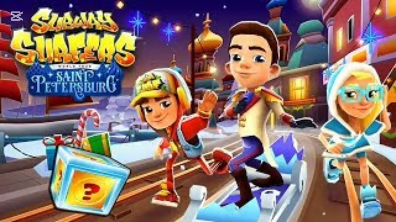 Subway surfers - Gira Mundial 2017 San Petersburgo (Época de Ola Polar) / soundtrack completo 