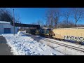 Slow day on the CSX Cumberland Sub and NS Hagerstown District