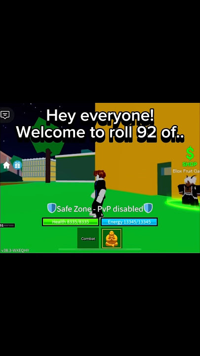 Roll 92 PTD #bloxfruits #love #life #grind #roblox #shorts #grindsquad #roblox #bloxfruits #one