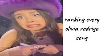 ranking every olivia rodrigo song News