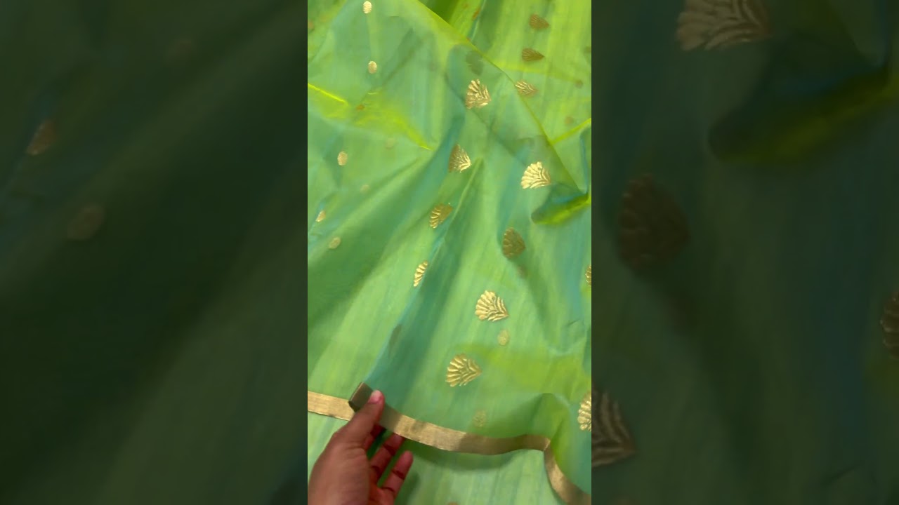 Pure Chanderi silk saree 