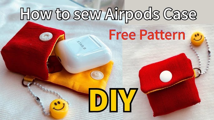 DIY PDF Pattern, DIY AirPods Case