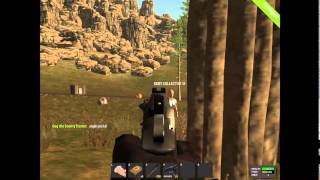 Rust headshot no scope 9mm