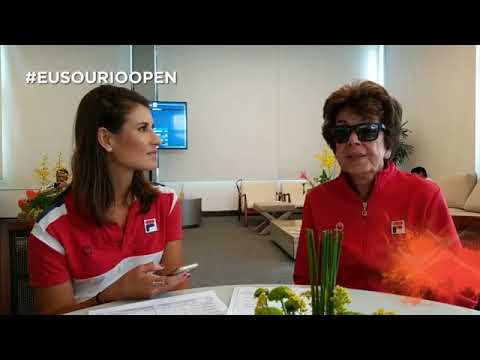 Maria Esther Bueno fala sobre amizade e de Rio Open rio open 2019 ingressos