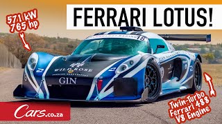 The Ferrari-powered Lotus! Twin-turbo V8 Monster - Incredible one-off build