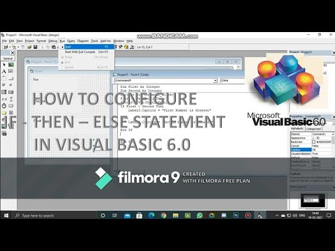 Configuring IF - THEN - ELSE Loop in Visual Basic 6.0 ( Visual Basic 6. ...