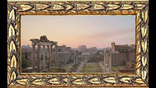 4K Ancient Rome Serenity | August Wilhelm Leu Pastel Frame TV Art