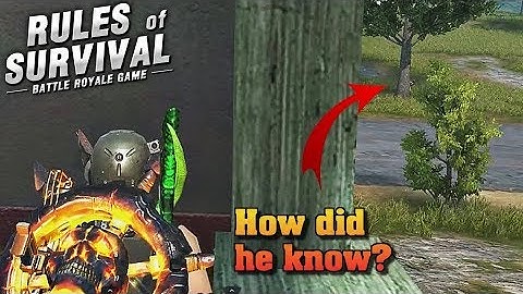 PROOF He Had ESP & Speed Hacks. (Rules of Survival #211)