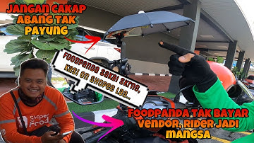 Foodpanda Tak Bayar Vendor, Rider Jadi Mangsa Kena Sidai | Jangan Cakap Abang Tak Payung 🏖