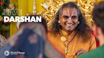 Beginning of Darshan with Paramahamsa Vishwananda - LIVE NOW from Mauritius