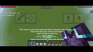 Tutorial on How To Elytra Mace In Minecraft Bedrock Mobile #minecraft #macepvp #elytra #viral screenshot 4