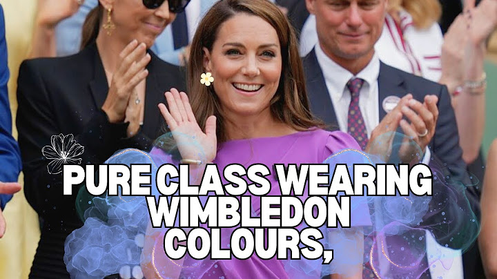 Kate Middleton greeted by standing ovation at Centre Court