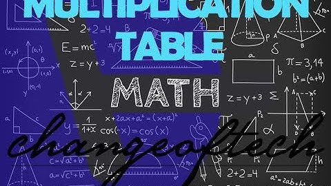 CARPIM TABLOSU ALGORITMASI -  MULTIPLICATION TABLE ALGORITHM (C# - C SHARP)