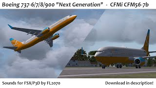 FSX - Boeing 737NG CFM56-7b Sounds v2.1