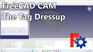 Hold CNC Parts with Tag Dressup – FreeCAD Ep.6 | CAM Job Retention Technique