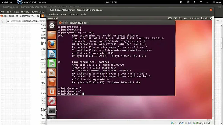 How To Setup Xen Hypervisor on Ubuntu Virtual Machine Part 1