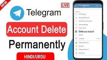 How to Permanently Delete Your Telegram Account | Telegram Account Delete Kaise Kare 2025