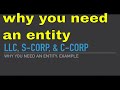 Example of Benefits of Legal Entity