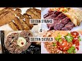 Vegan Oxtails | Seitan Oxtails | Seitan Steaks | Vegan Steaks | Washed That Flour Method | NTW