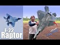 How to build big f22 raptor rc plane with foam board
