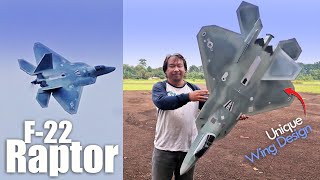 How to Build Big F-22 Raptor RC Plane with Foam Board