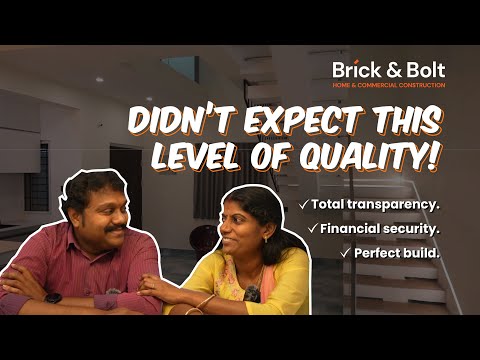 Video review by Manju Omprakash, Chennai - Brick & Bolt customer
