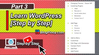 Master WordPress in 30 minutes (Tagalog )[Step by Step Guide]