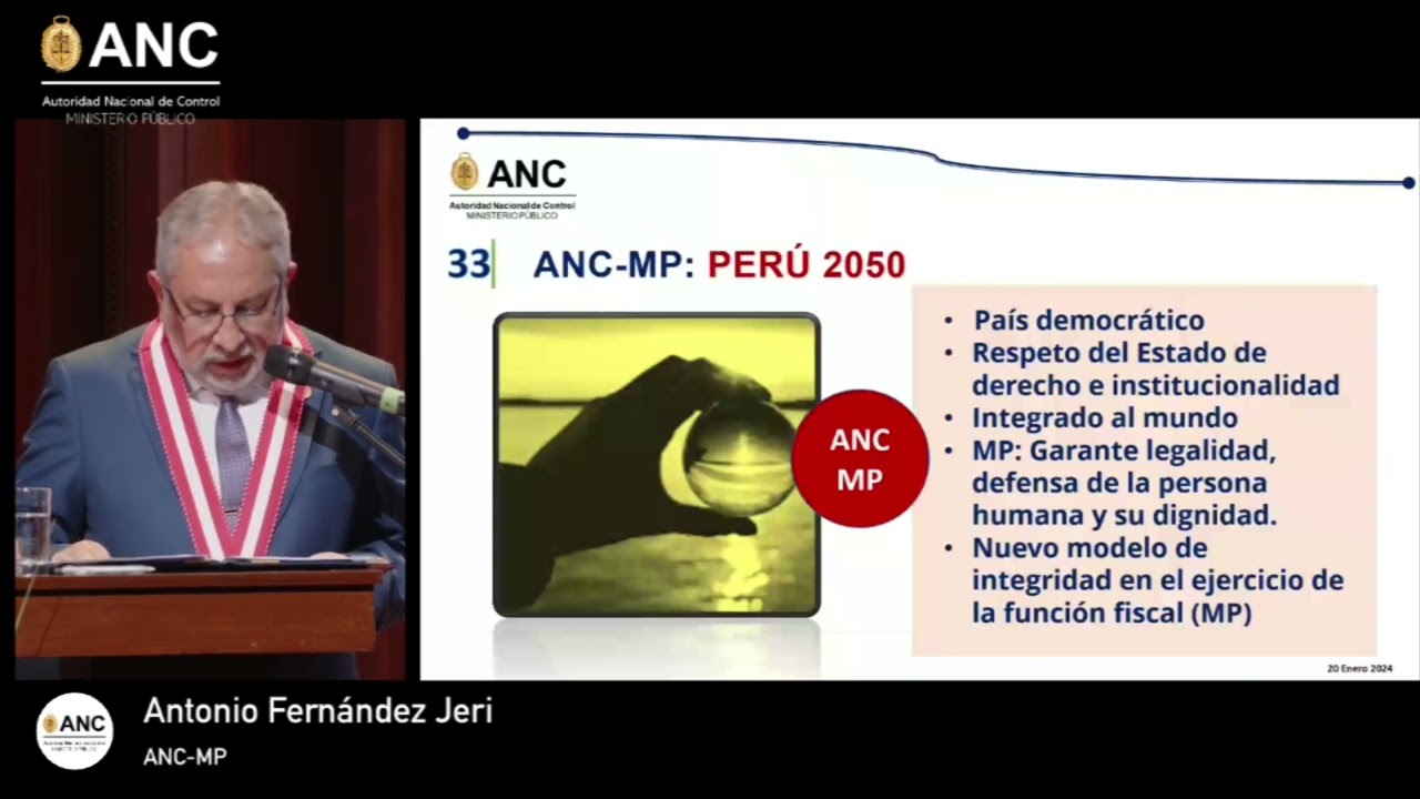 CEREMONIA CENTRAL SEGUNDO ANIVERSARIO ANC-MP