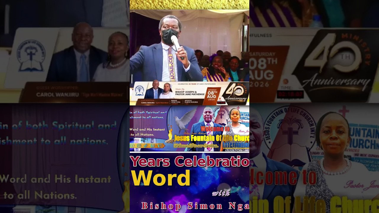 Jesus Fountain Of Life Church International - A Word. (08-08-2026) Short